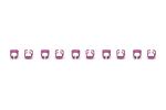 Digitus Farbclips für Patchkabel - Magenta