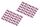 Digitus Farbclips für Patchkabel - Magenta