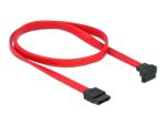 DELOCK SATA-Kabel SATA -> SATA down St/St 0.50m rot