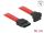DELOCK SATA-Kabel SATA -> SATA down St/St 0.50m rot