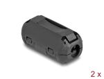 DELOCK Ferritkern/Ferritring für Rundkabel 5mm 2...
