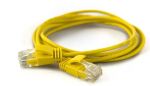 Wantec 7281 Netzwerkkabel Gelb 0,1 m Cat6a U/UTP (UTP)