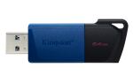Kingston Technology DataTraveler 64GB USB3.2 Gen 1 Exodia M (Schwarz + Blau) - 2 Pieces