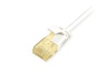 Equip Cat.6A U/UTP Slim-Patchkabel, 1,0m, Weiß