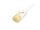 Equip Cat.6A U/UTP Slim-Patchkabel, 1,0m, Weiß