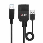 Lindy 35m USB 3.2 Gen 2 Typ A Hybridkabel