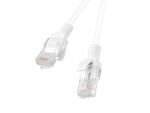 Lanberg PCU6-10CC-0100-W Netzwerkkabel Weiß 1 m...