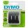 DYMO Original Prägeband | 3D weiß auf schwarz | 9 mm x 3 m | selbstklebendes Kunststoff Etikettenband | für Junior & Omega Beschriftungsgerät | 3 Prägebänder