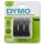 DYMO Original Prägeband | 3D weiß auf schwarz | 9 mm x 3 m | selbstklebendes Kunststoff Etikettenband | für Junior & Omega Beschriftungsgerät | 3 Prägebänder