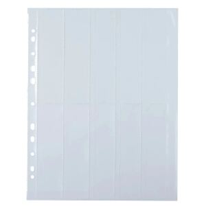 HERMA Negativhüllen, transparent, für 10 x 4 Streifen, 100 St.