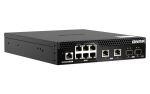 QNAP QSW-M2106R-2S2T Netzwerk-Switch Managed L2 10G Ethernet (100/1000/10000) 1U Schwarz