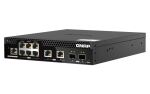QNAP QSW-M2106R-2S2T Netzwerk-Switch Managed L2 10G Ethernet (100/1000/10000) 1U Schwarz