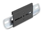 DELOCK Aluminium Montageclip für Hutschiene...