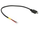 DeLOCK 85541 USB Kabel USB 2.0 0,2 m Micro-USB B Schwarz