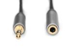 DIGITUS Audio Verlängerung 3,5mm Klinke...