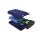 RealPower PB-7500C Navy Blue 7500 mAh Schwarz, Blau