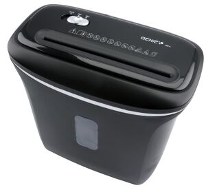 Genie 480 X Aktenvernichter Kreuzschreddern 72 dB Schwarz