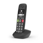 Gigaset E290HX Analoges/DECT-Telefon Anrufer-Identifikation Schwarz