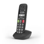 Gigaset E290HX Analoges/DECT-Telefon Anrufer-Identifikation Schwarz