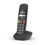 Gigaset E290HX Analoges/DECT-Telefon Anrufer-Identifikation Schwarz