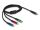 DeLOCK USB Ladekabel 3 in 1 USB Type-C™ zu Lightning™ / Micro USB / USB Type-C™ 1 m