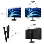 Philips 3000 series 27B2U3601/00 Computerbildschirm 68,6 cm (27") 2560 x 1440 Pixel Quad HD LCD Schwarz