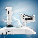 Thrustmaster T.Flight Hotas One Microsoft Flight Simulator Edition Schwarz, Weiß USB Joystick + Motorsteuerungshebel Analog / Digital PC, Xbox One, Xbox One S, Xbox One X