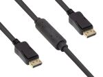 Alcasa 4810-150G DisplayPort-Kabel 15 m Schwarz