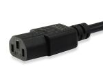 Equip Hochwertiges Netzkabel, C13 auf C14, 1,8m