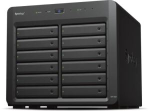 Synology DX1222 Speicherlaufwerksgehäuse HDD / SSD-Gehäuse Schwarz 2.5/3.5"
