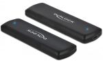 DeLOCK 42615 Speicherlaufwerksgehäuse SSD-Gehäuse Schwarz M.2