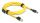 DeLOCK 81251 Netzwerkkabel Schwarz, Gelb 2 m Cat6