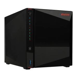 Asustor Nimbustor 4 AS5304T NAS Desktop Intel® Celeron® J4105 4 GB DDR4 0 TB ADM Schwarz