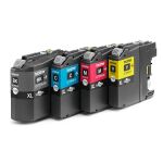 Brother LC127XLVALBP Druckerpatrone 4 Stück(e) Original Schwarz, Cyan, Magenta, Gelb