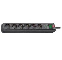 Brennenstuhl 1159710515 Verlängerungskabel 5 m 6 AC-Ausgänge Drinnen Anthrazit