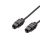 MediaRange MRCS133 InfiniBand/Glasfaserkabel 1,5 m Toslink Schwarz