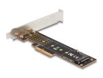 DeLOCK PCI Express x4 Karte zu 1 x intern NVMe M.2 Key M 110 mm - Low Profile Formfaktor