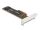 DeLOCK PCI Express x4 Karte zu 1 x intern NVMe M.2 Key M 110 mm - Low Profile Formfaktor