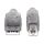 Manhattan Hi-Speed USB B Anschlusskabel, USB 2.0, Typ A Stecker - Typ B Stecker, 480 Mbps, 5 m, Silber