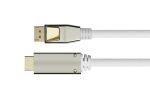 Python GC-M0221 Videokabel-Adapter 1 m DisplayPort HDMI Weiß