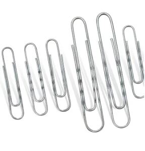 Wedo 123 75100 Papierklammer Galvanisiertes Metall 100 Stück(e)