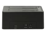 DeLOCK 63957 Speicherlaufwerk-Docking-Station USB 3.2 Gen 2 (3.1 Gen 2) Type-C Schwarz