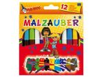 Malinos 300005 Filzstift Mehrfarbig 12 Stück(e)