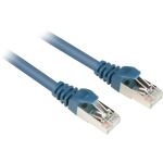 Sharkoon Kabel RJ45 CAT.6 SFTP 0,25m blau