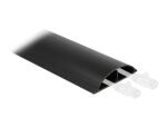 DELOCK Kabelkanal selbstklebend 119 x 26 mm, 1m schwarz