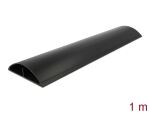 DELOCK Kabelkanal selbstklebend 119 x 26 mm, 1m schwarz
