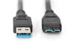 Digitus USB-A – Micro-B Anschlusskabel, 1m