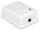 DeLOCK 86169 Steckdose RJ-45 Weiß
