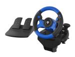 GENESIS Seaborg 350 Schwarz, Blau USB Lenkrad + Pedale...