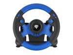 GENESIS Seaborg 350 Schwarz, Blau USB Lenkrad + Pedale Nintendo Switch, PC, PlayStation 4, Playstation 3, Xbox 360, Xbox One, Xbox Series S, Xbox Series X